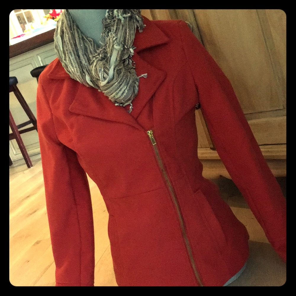 NWOT rust colored corduroy jacket
